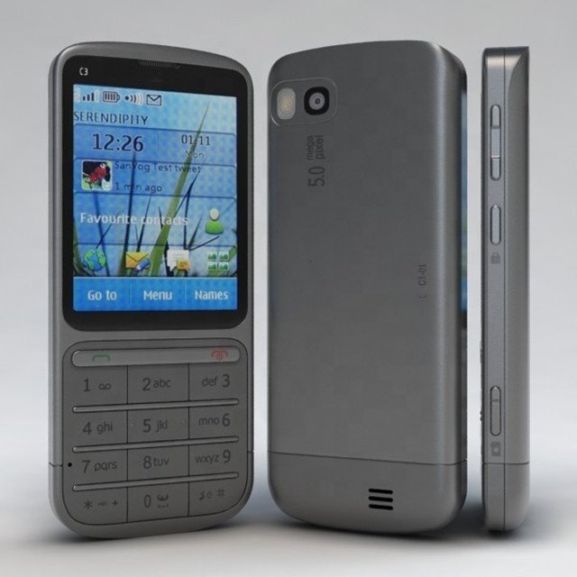 For Nok C3-01 Unlocked Original Simple Super Cheap Classic Bar Touch Type Unlocked Bar Mobile Cell Phone By Post